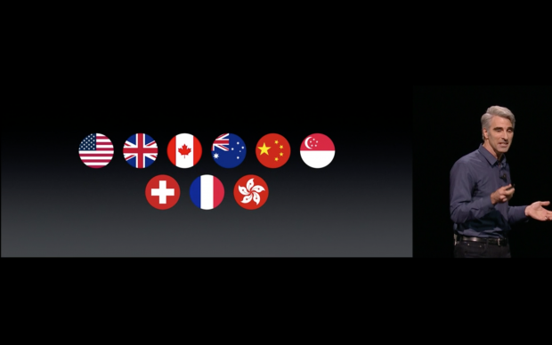 Apple zeigt Mac OS Sierra (Bild: Apple/Screenshot: Golem.de)